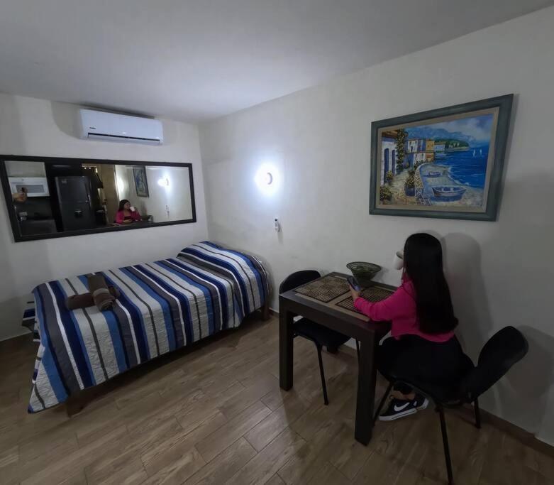 Departamento Privado7, 2 Camas Matri, Parking, Cocina Equipada, Wifi 65 Mb, 2 Climas,Centrico,Tv Smart Apartment Ciudad Valles Exterior photo